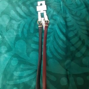 A new day set of two skinny belts